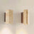 Yellow Travertine LED Wall Sconce