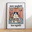 Wash Your Paws Cat Bathroom Print