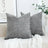 Chenille Knitted Throw Pillow Cover Set