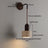 Wabi-Sabi Travertine LED Wall Sconce