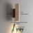 Wabi-Sabi Travertine LED Wall Sconce