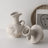 Nordic White Ceramic Hydroponic Vase