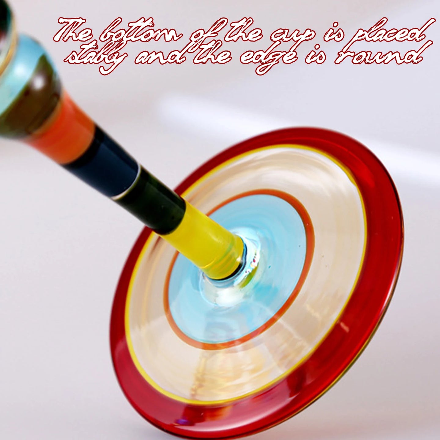 Hand-Painted Margarita Glass