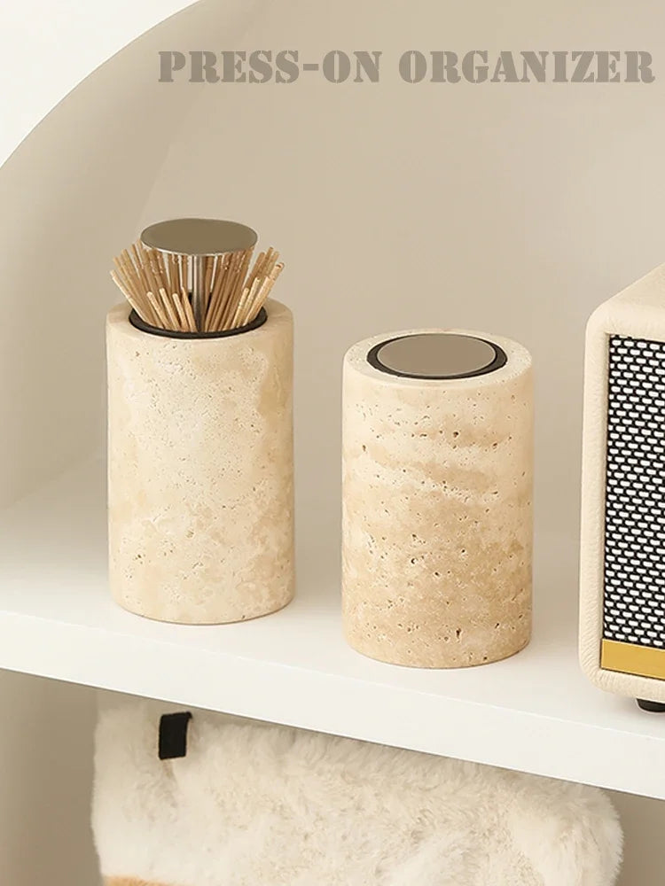Wabi-Sabi Pop-Up Toothpick Holder