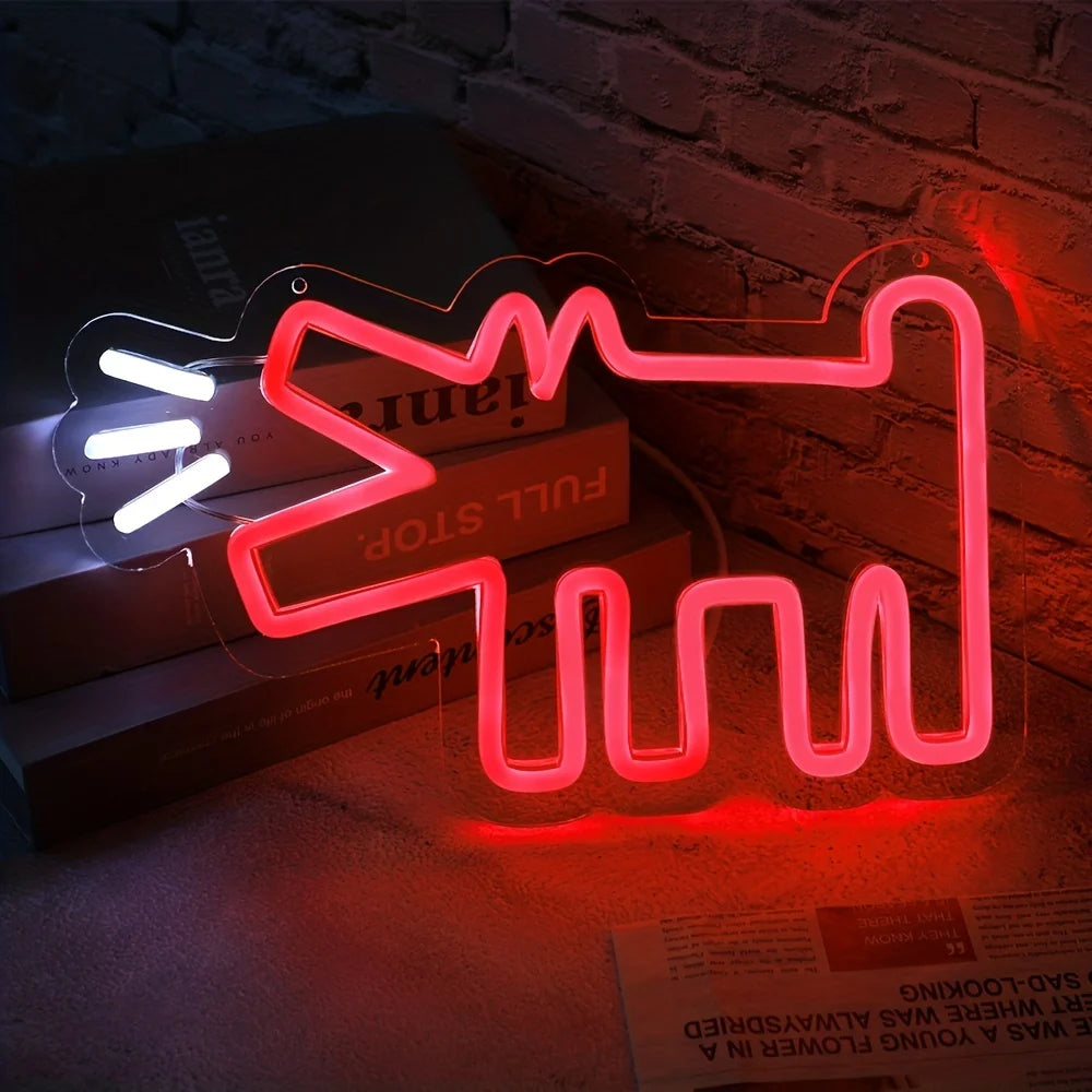 Puppy LED Neon Wall Sign