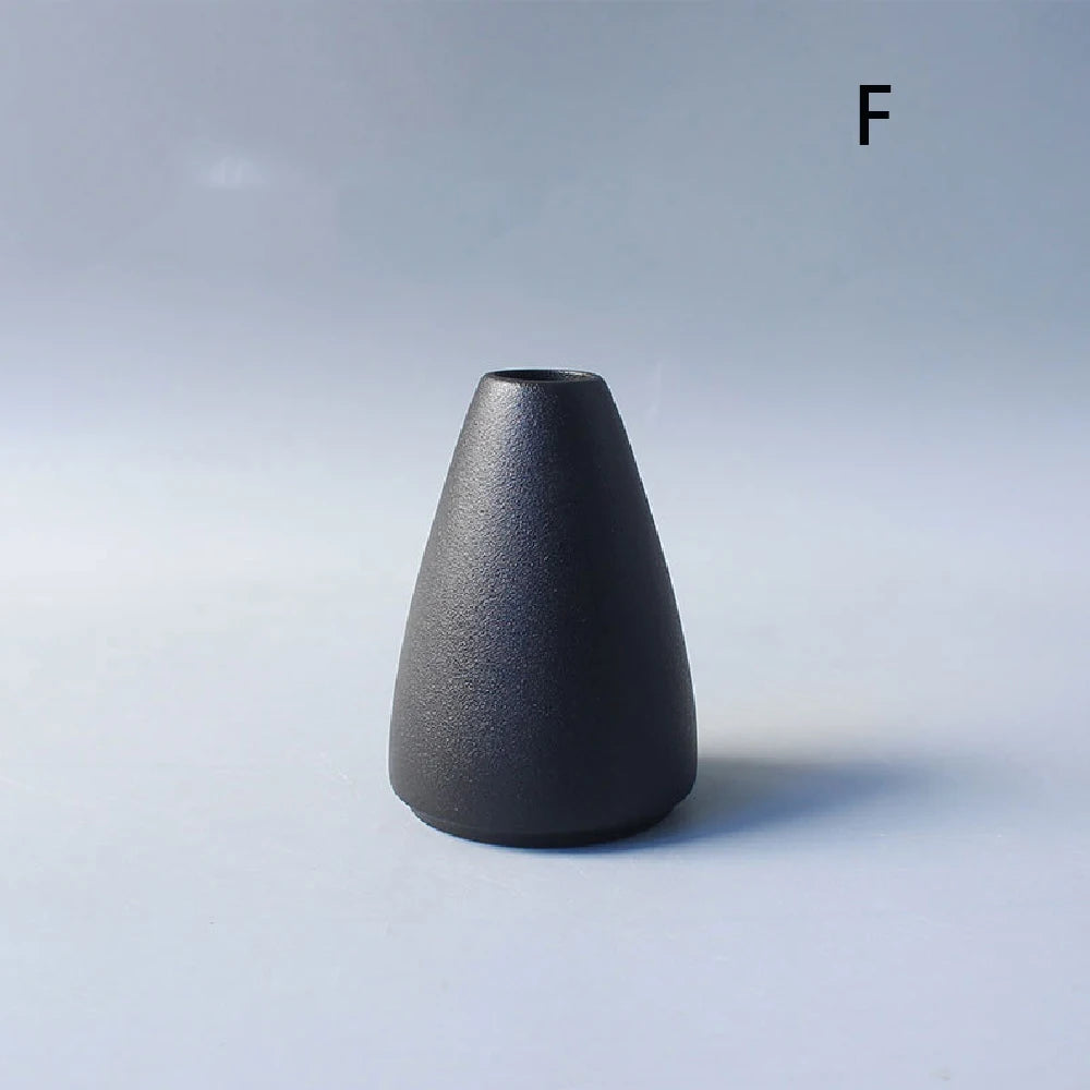 Japanese Minimalist Ceramic Bud Vase