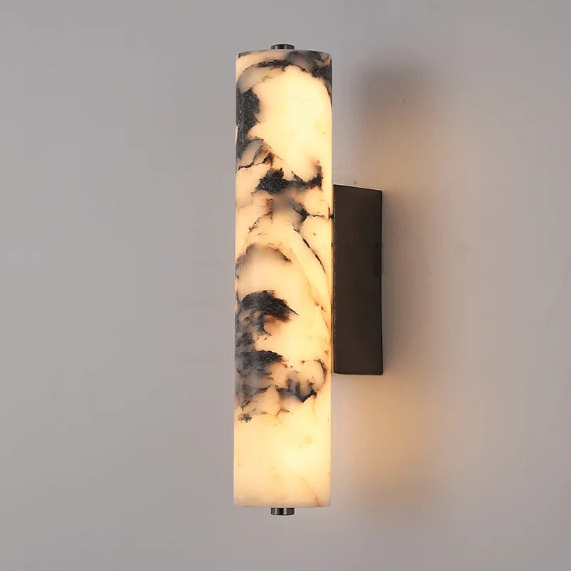 Black Marble Italian Wall Sconce