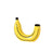 Resin Banana Decorative Vase