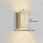 Wabi-Sabi Travertine LED Wall Sconce