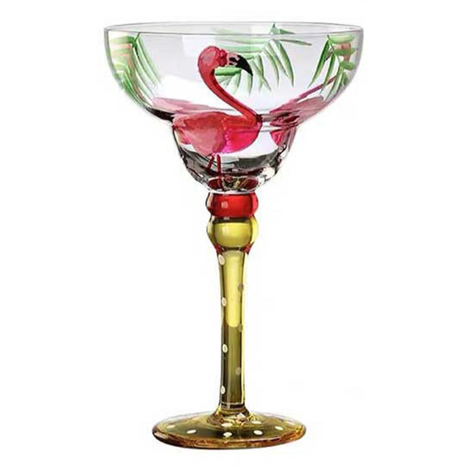 Hand-Painted Margarita Glass