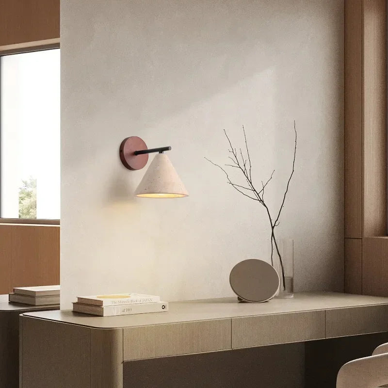 Classical Natural Stone Wall Sconce