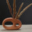 Nordic Elliptical Double-Hole Vase