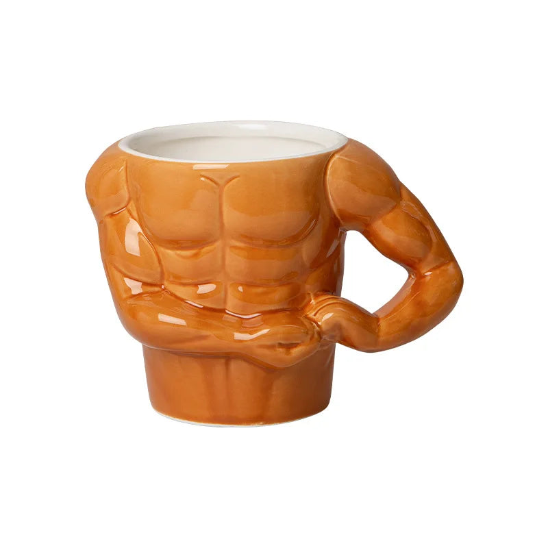 Muscle Man Ceramic Mug
