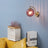 Colorful Glass LED Wall Sconce