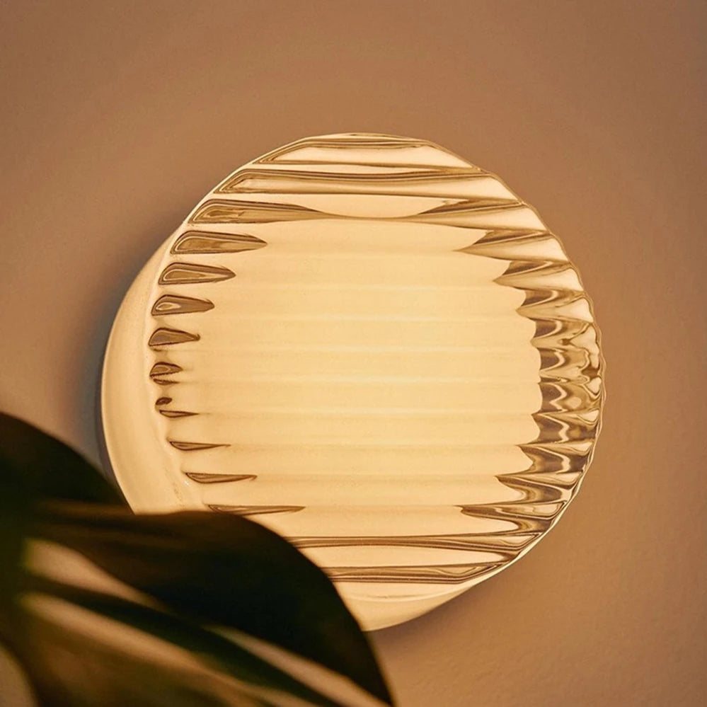 Modern Round Colorful Wall Sconce