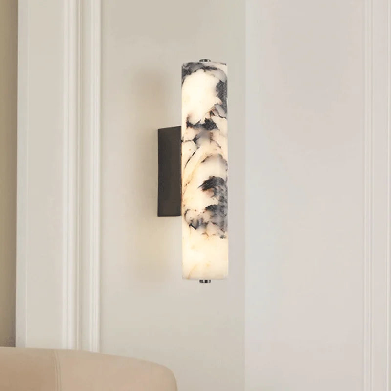 Black Marble Italian Wall Sconce