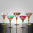 Hand-Painted Margarita Glass