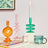 Glass Taper Candle Holder