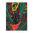 Black Cat in Plant Pot Art Print