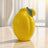 Lemon Ceramic Bud Vase